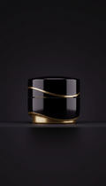 Firming Cream in Black Lacquer Jar