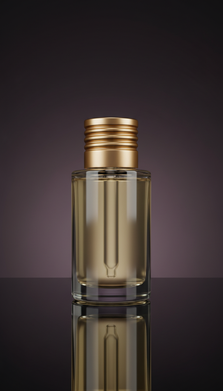 Renewal Serum with Gold-Accented Glass